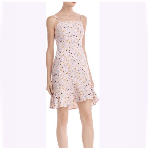 AQUA Floral Mini Dress - Picture 1 of 3